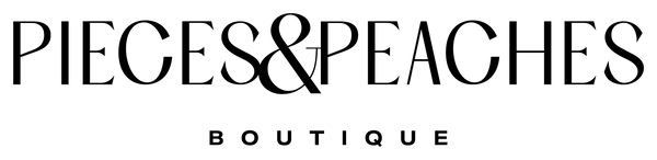 Pieces & Peaches logo