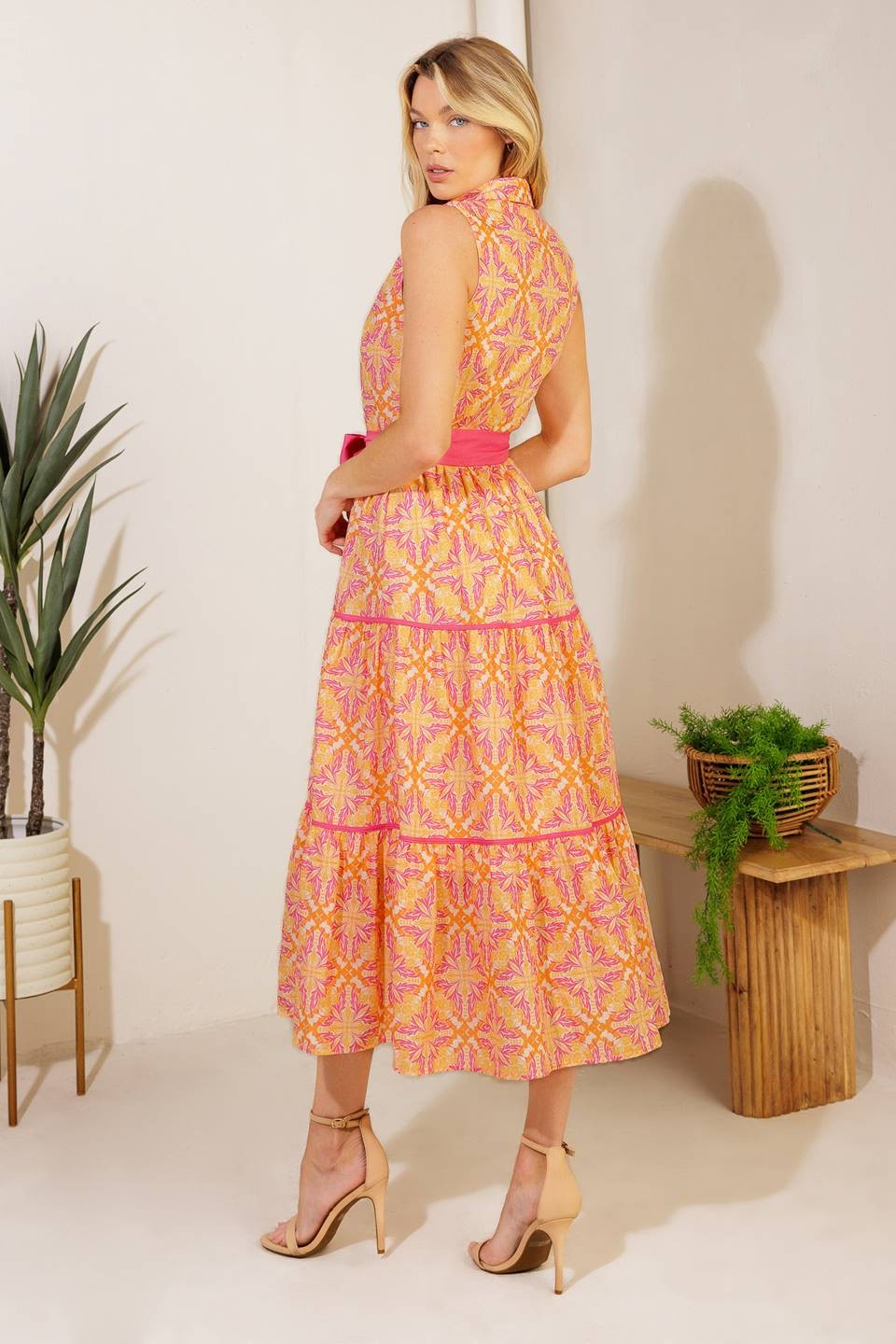 Playful Pattern Dress