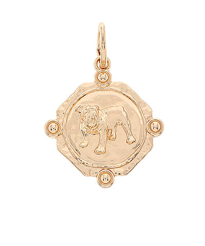 The Ottilie Gold Animal Pendant brings a touch of wild elegance with its sleek, sculpted design.