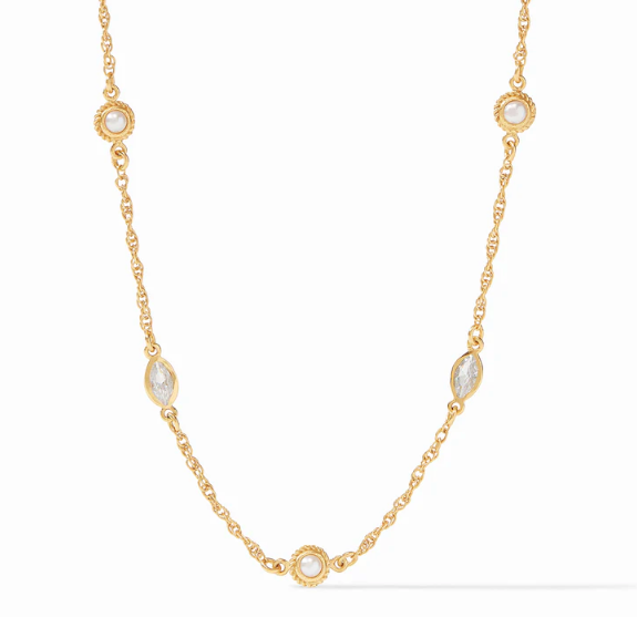 Monaco Delicate Station Necklace