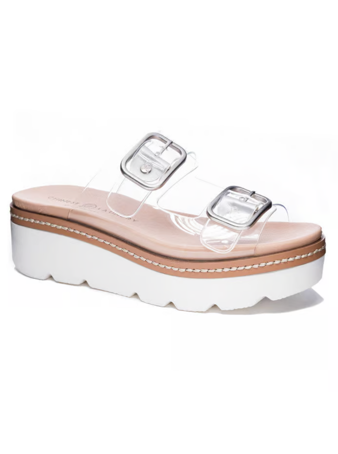 Surfs Up Sandal - Clear