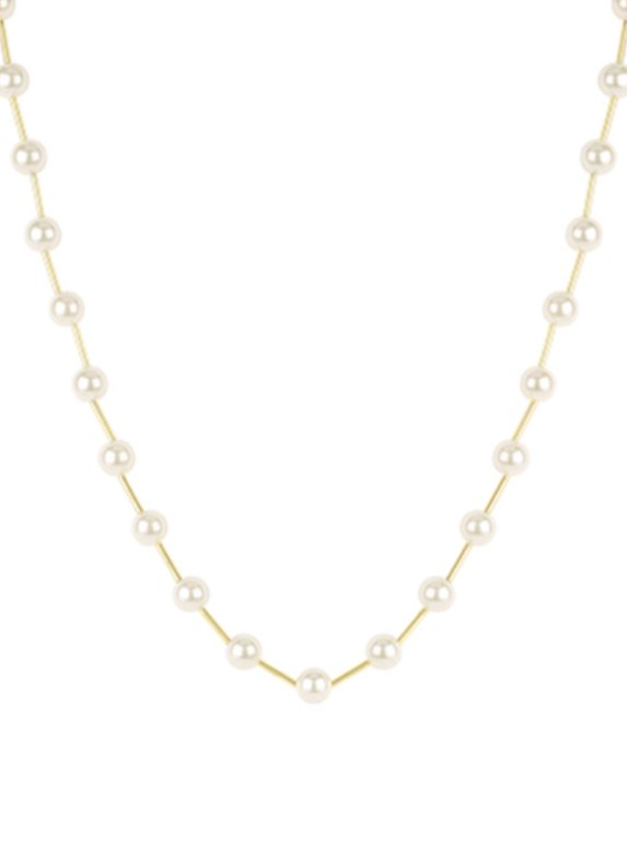 Pearl Station Necklaces