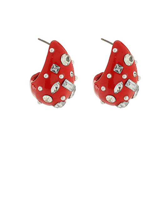 Rocking Team Colors Earrings