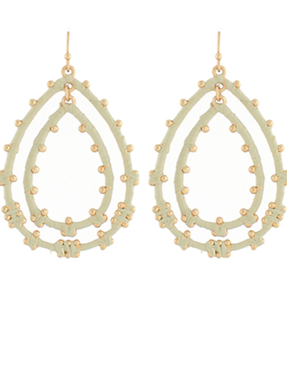 Double Trouble Teardrop Earrings