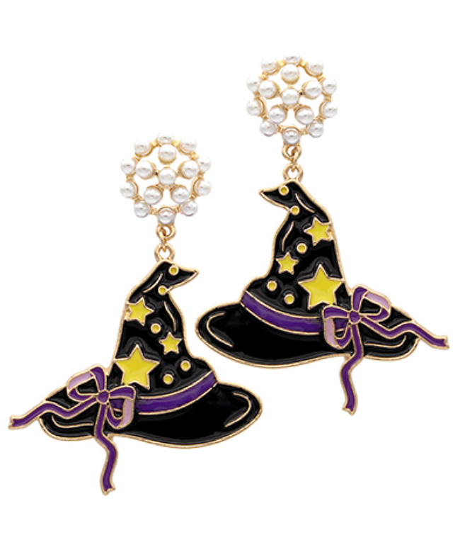 Fashionista Witch Earrings