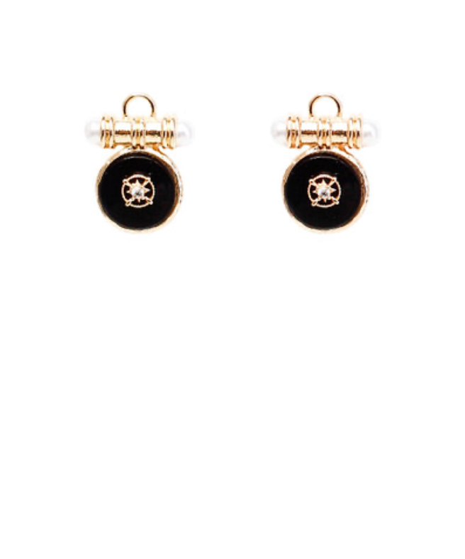 Celeste Charm Color Drop Earrings