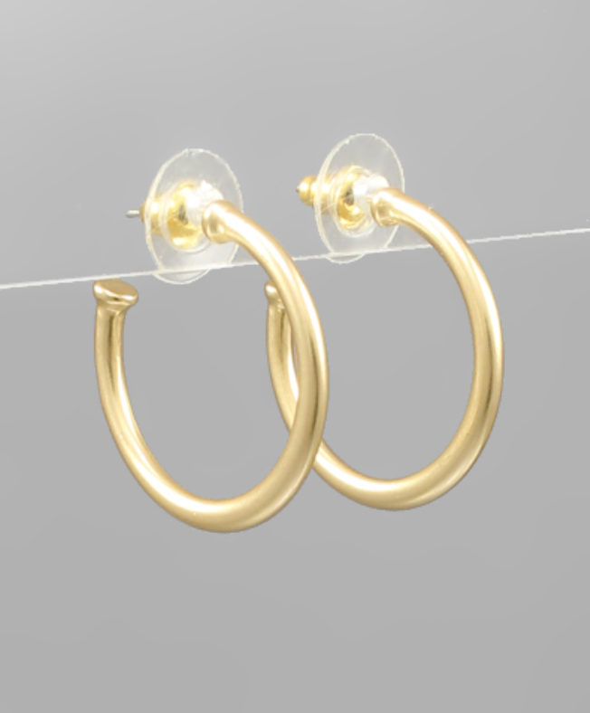 Luna Luxe Hoop Earrings
