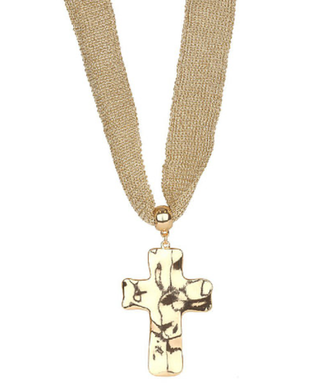 Faith Mesh Necklace