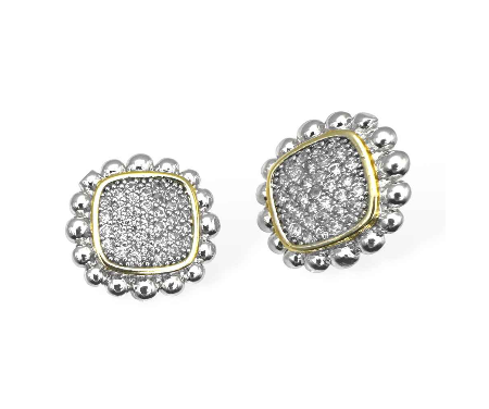 Halo Spark Stud Earrings