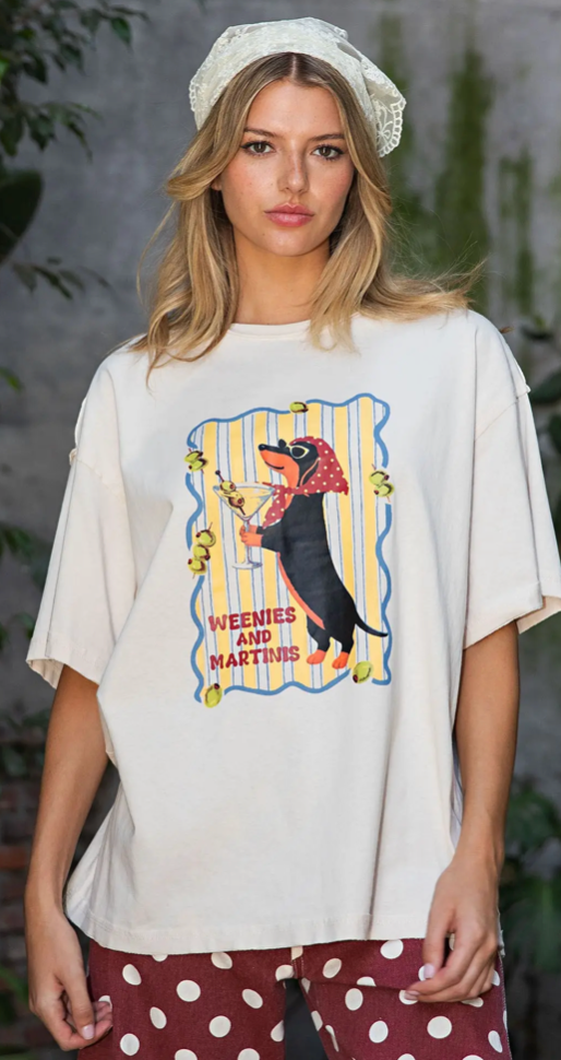 Weenies & Martinis Tee