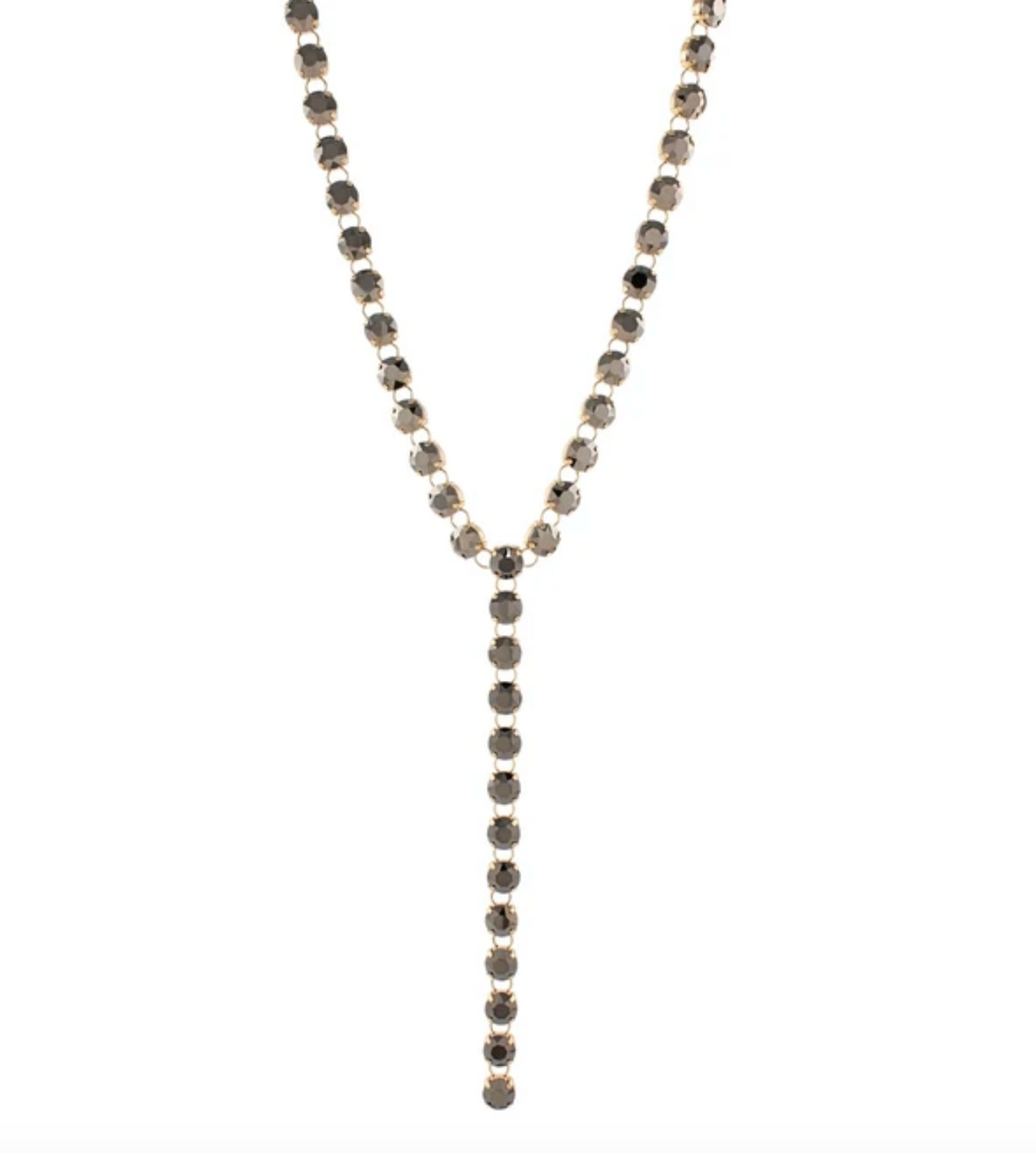The Midnight Glam Lariat Necklace