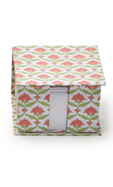 Floral Block Print Sticky Notes