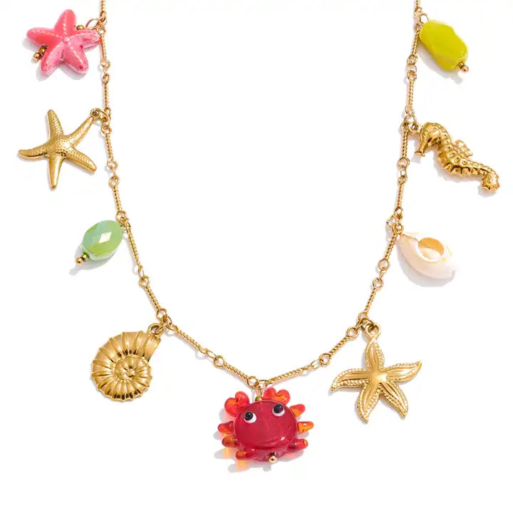 Under the Sea Charm Necklace