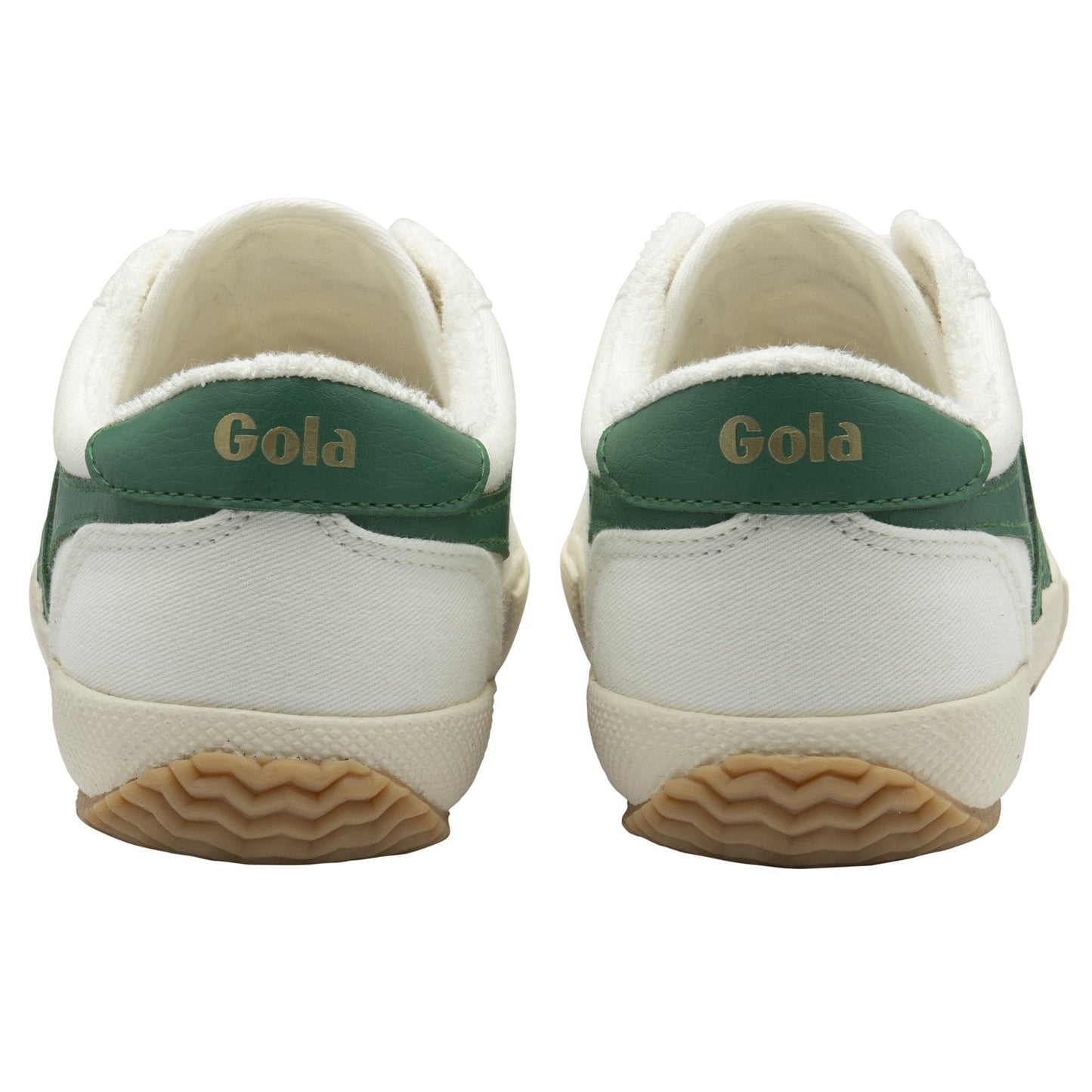 Vegan Gola Classics Women's Stratus Plimsoll Sneakers
Off White/Emerald