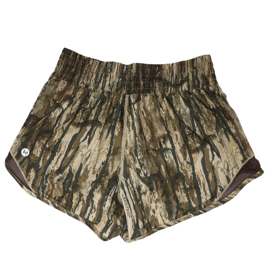 Mad Hatter Women's Everyday Shorts in real tree print