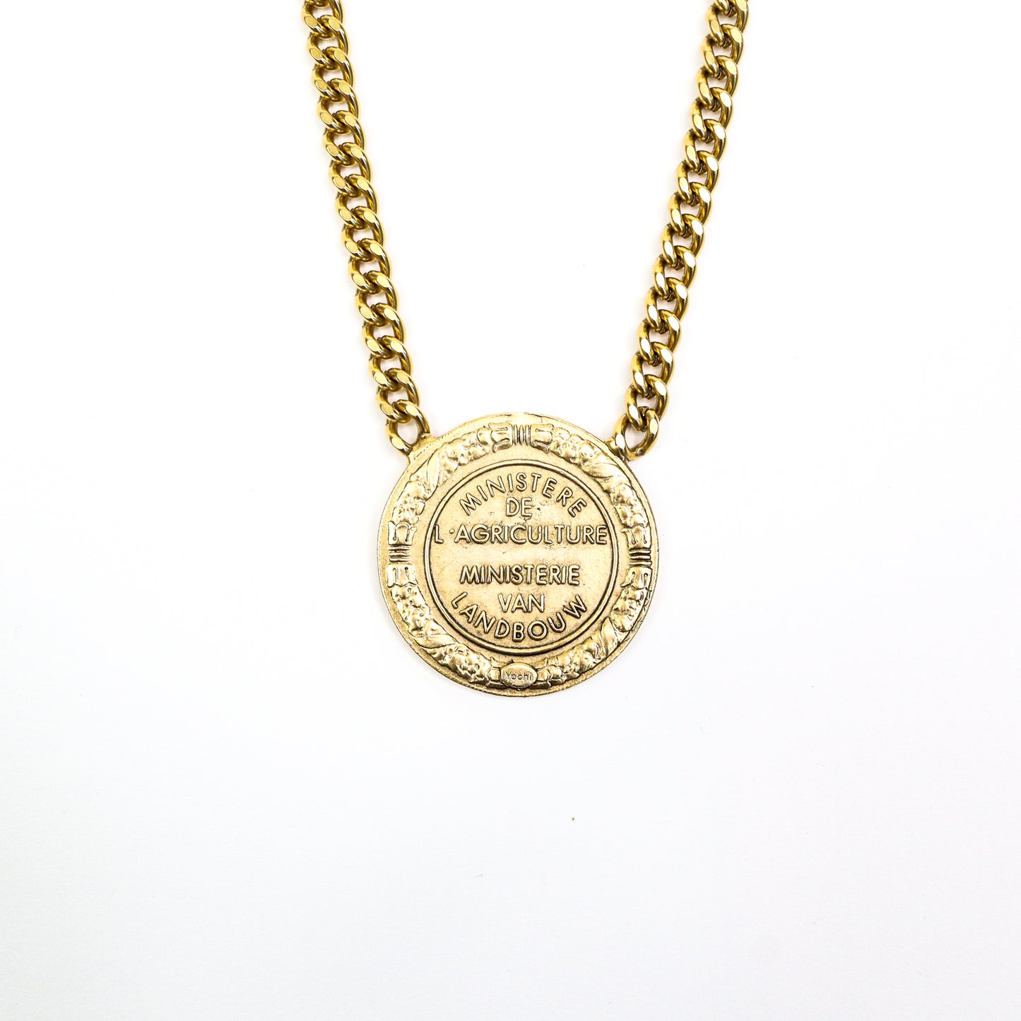 Yochi Heritage Medallion Necklace