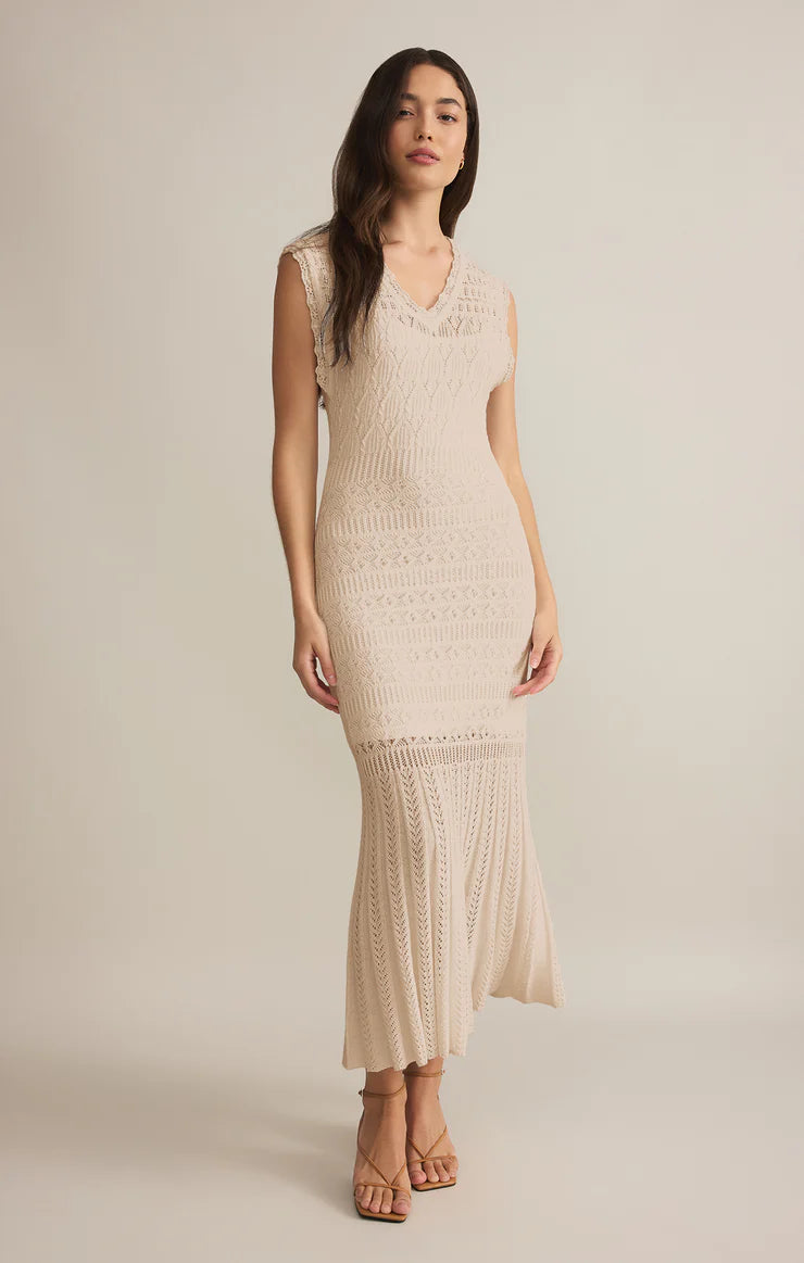 z supply crochet dress Z SUPPLY Women's Falling Waters Crochet Dress, Cloud