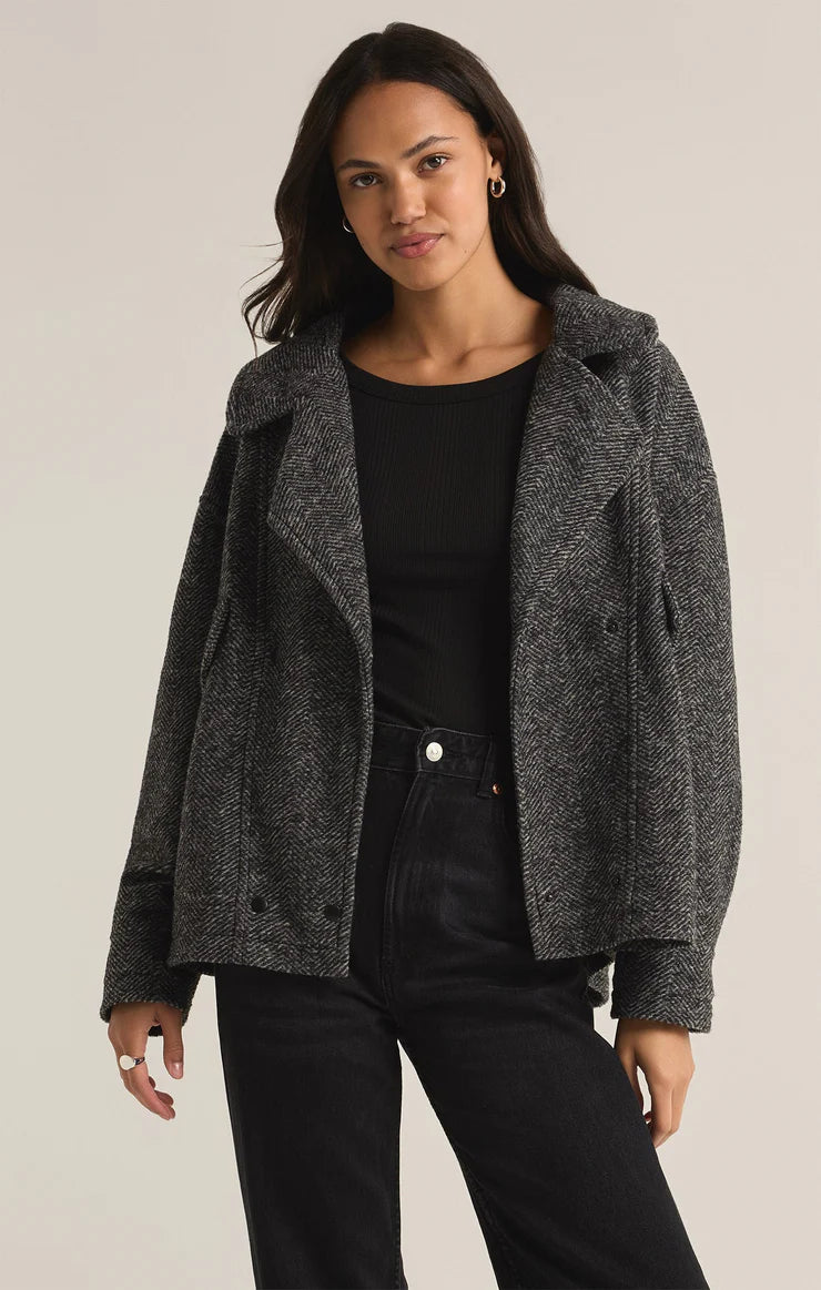 Z Supply Ari Herringbone Jacket
