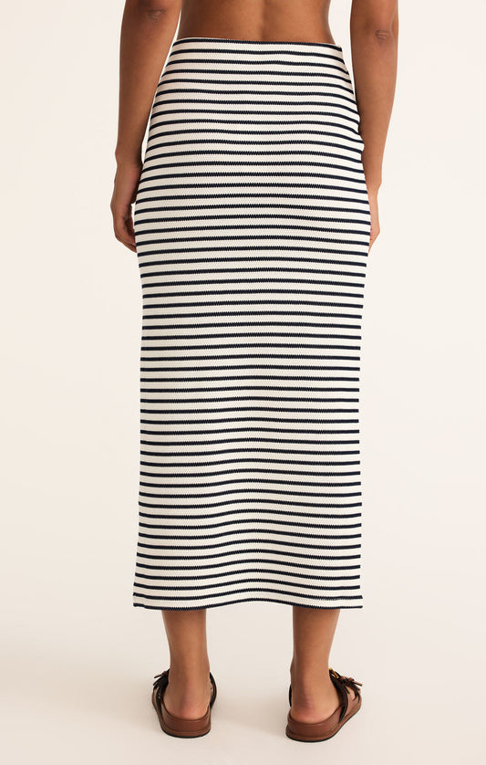 Z Supply Ainslie Stripe Midi Skirt