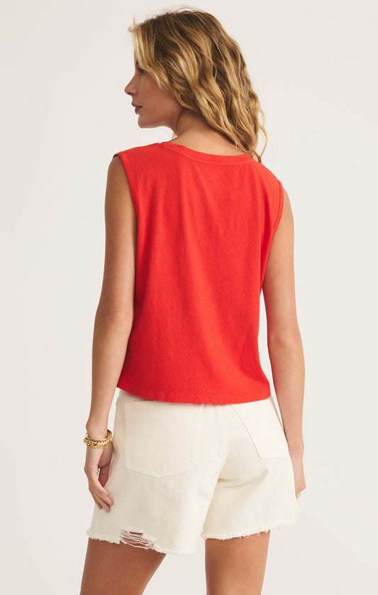 Z Supply American Grown La Mer Tank back