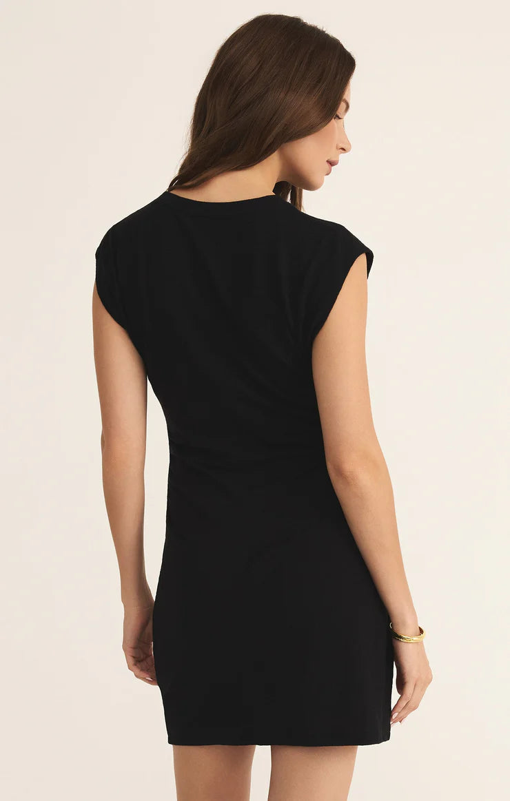 Z Supply Camino Textured Mini Dress back