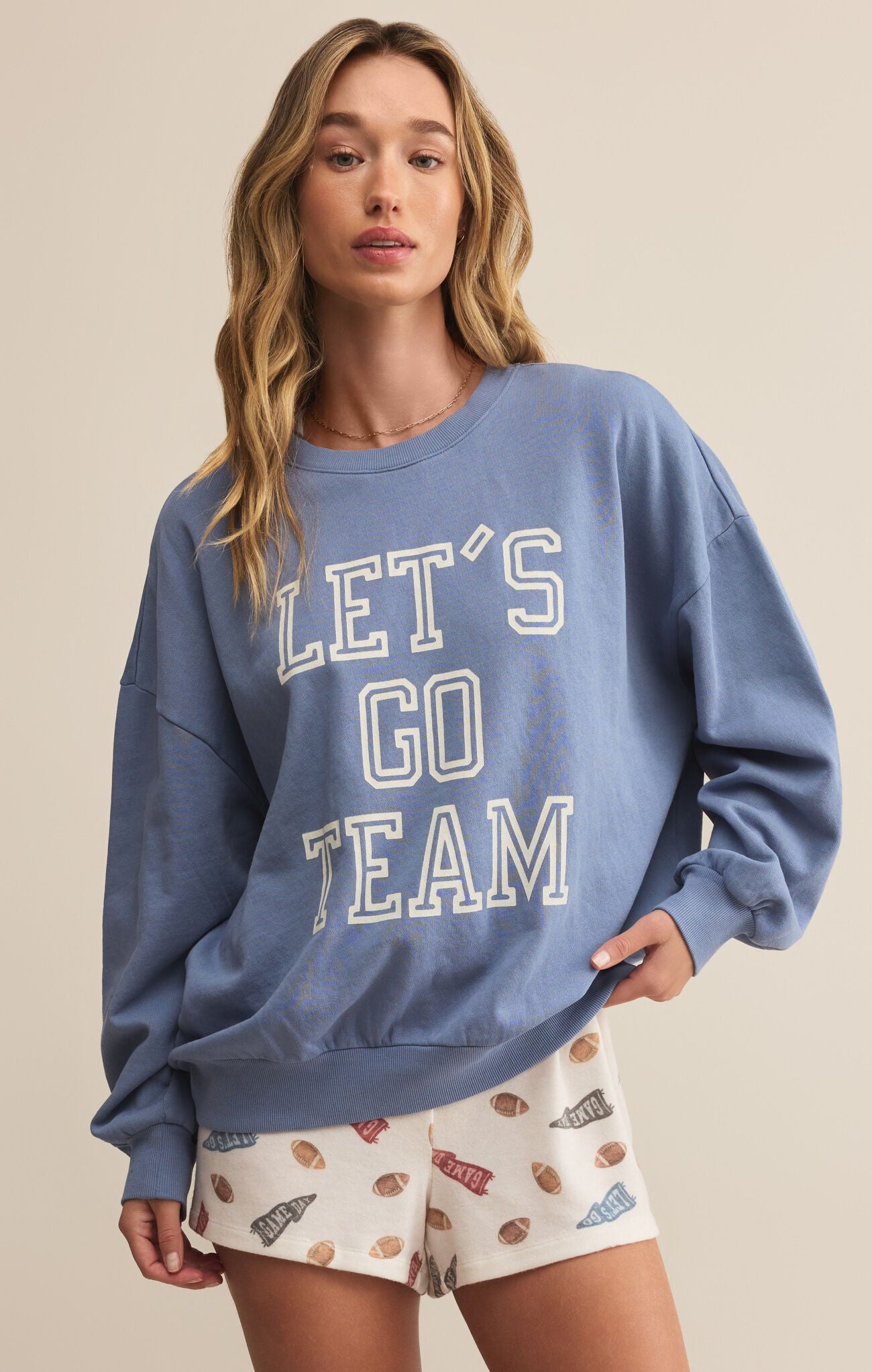 Z Supply Go Team Sunday Sweatshirt