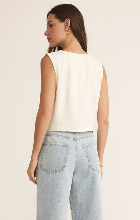 Z Supply Marta Linen Vest