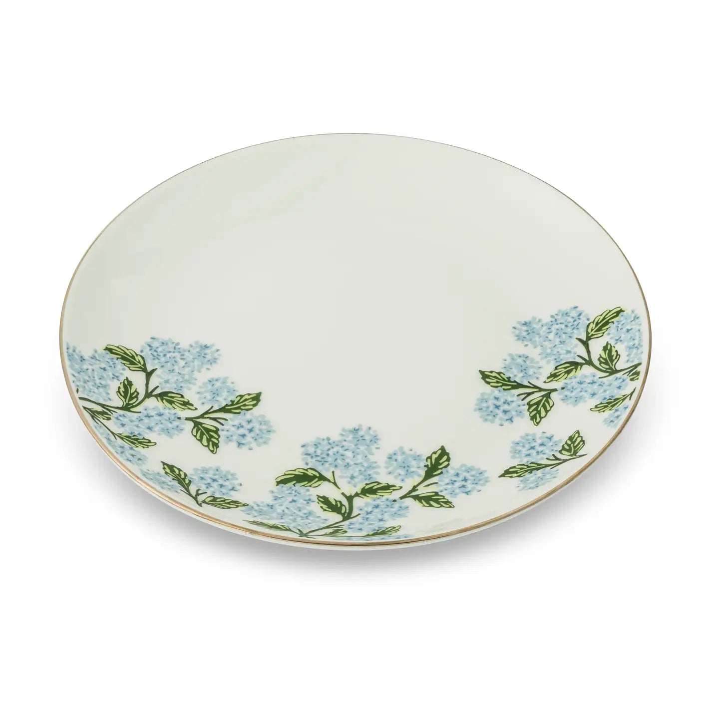 Blue Hydrangea Salad Plate