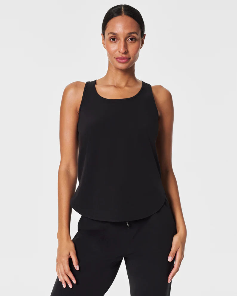 Spanx Casual Fridays Curved Hem Tank