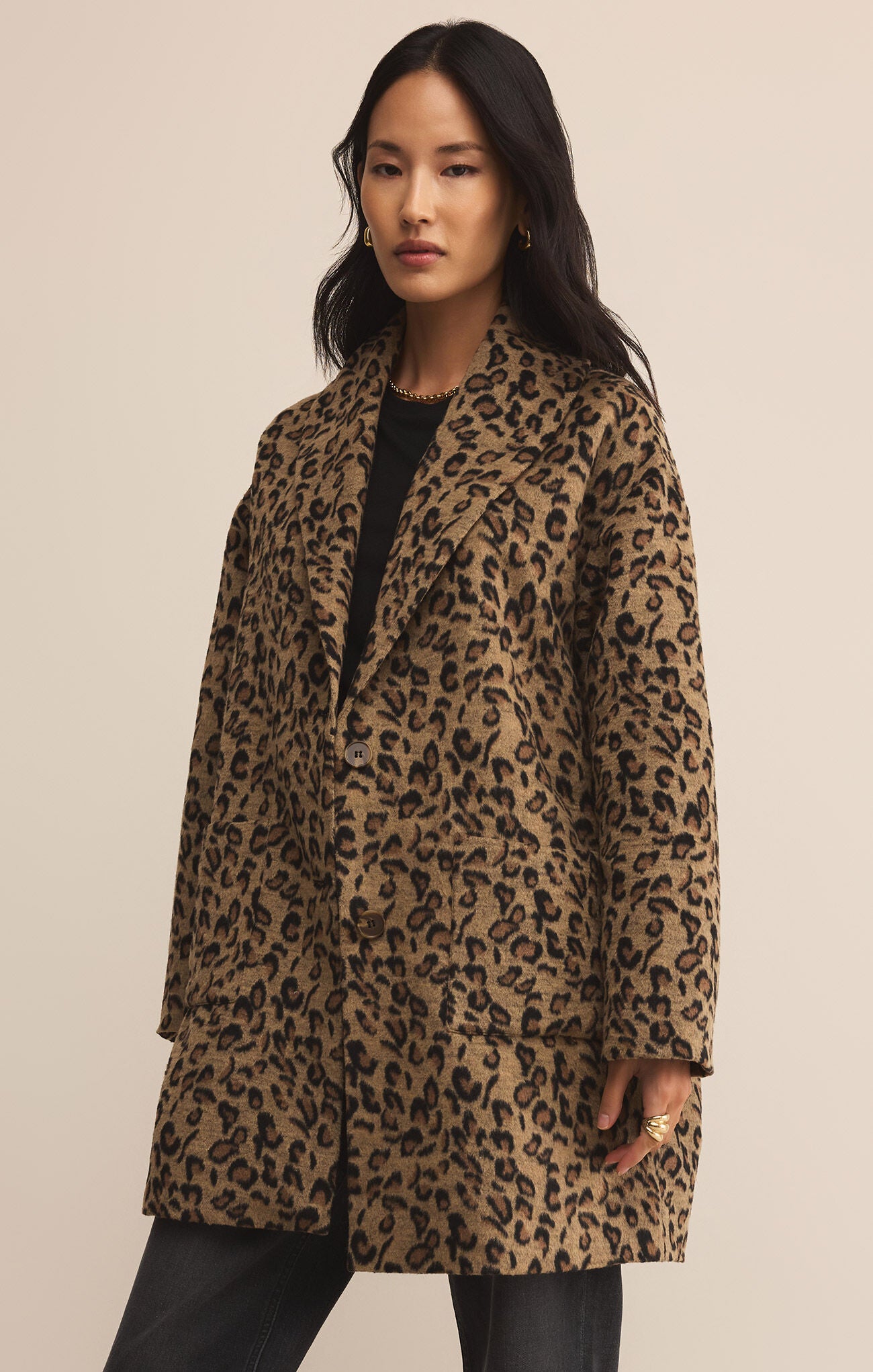 Z Supply Lennon Animal Coat