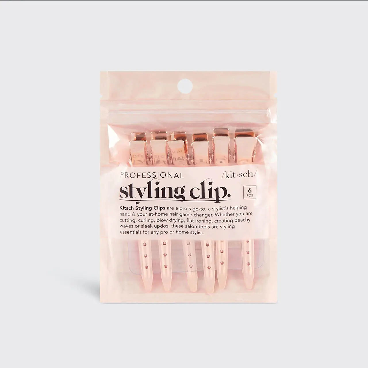 Rose Gold Styling Clips