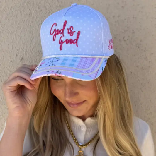 God is Good Vintage Trucker Hat