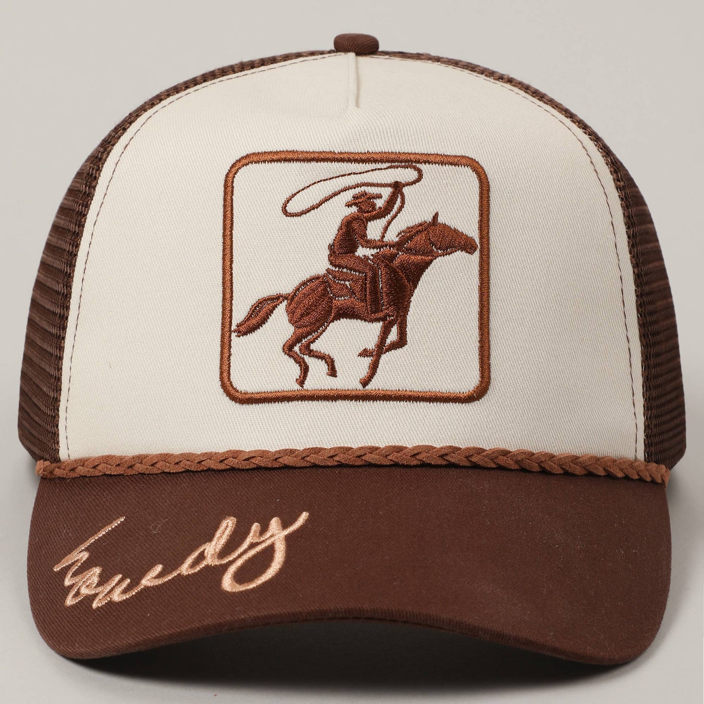 Cowboy Embroidered Hat