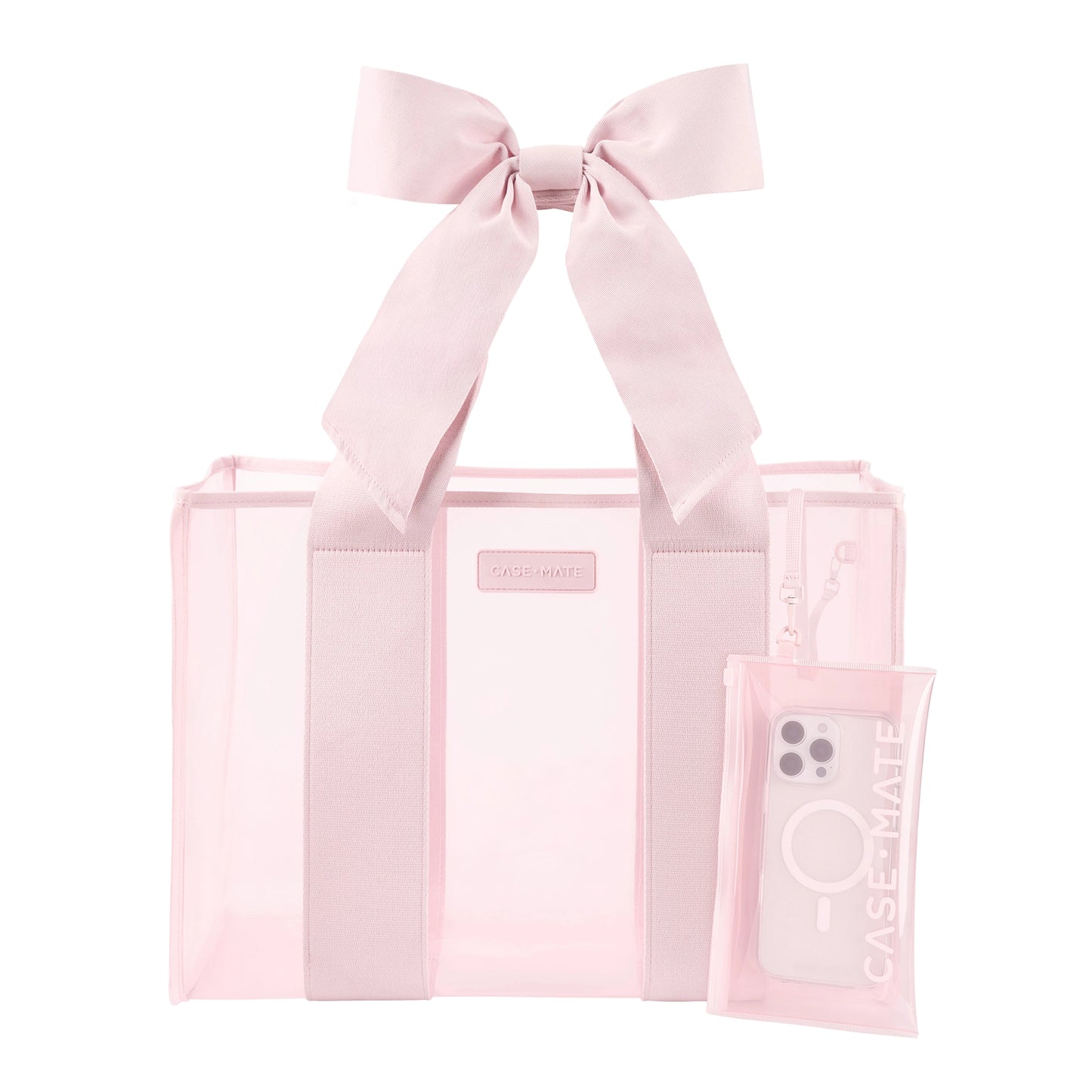Case-Mate Bow Beach Tote with Phone Pouch