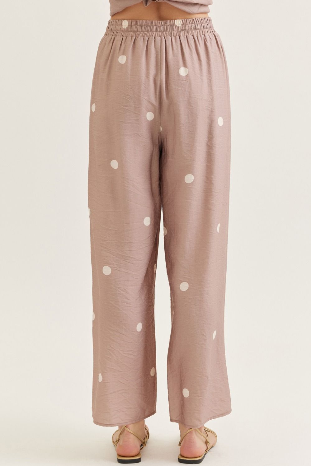 The Marissa Polka Dot Wide Leg Pants