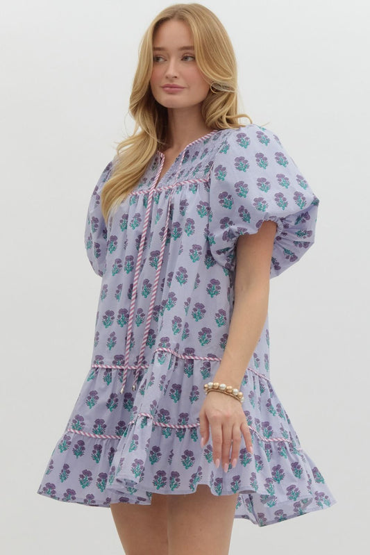 The Violet Bloom Dress