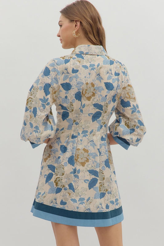 Eloise Floral Mini Dress