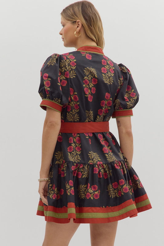 Tessa Floral Mini Dress