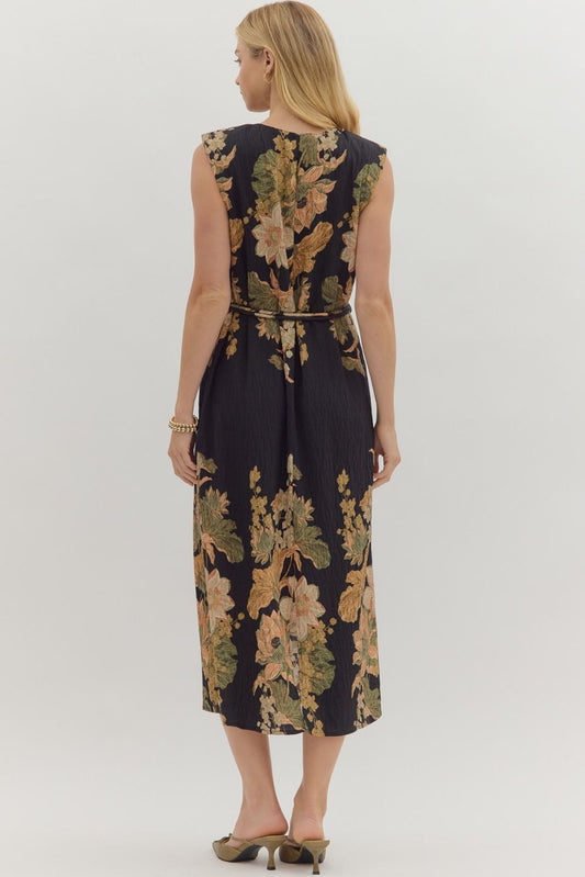 Margot Floral Midi Dress