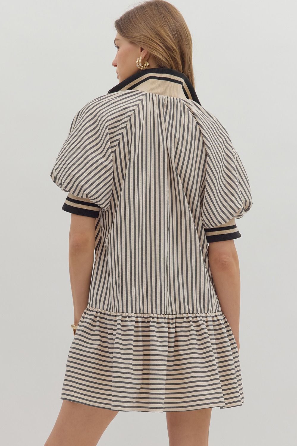 Blythe Striped Mini Dress