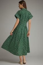Clara Polka Dot Midi Dress
