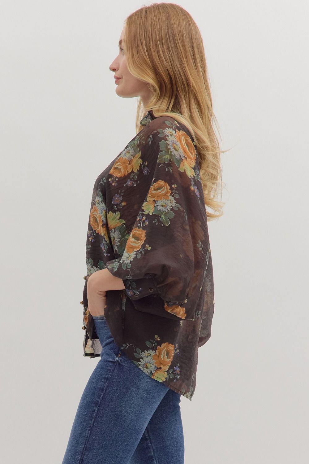 The Lillian Floral Blouse