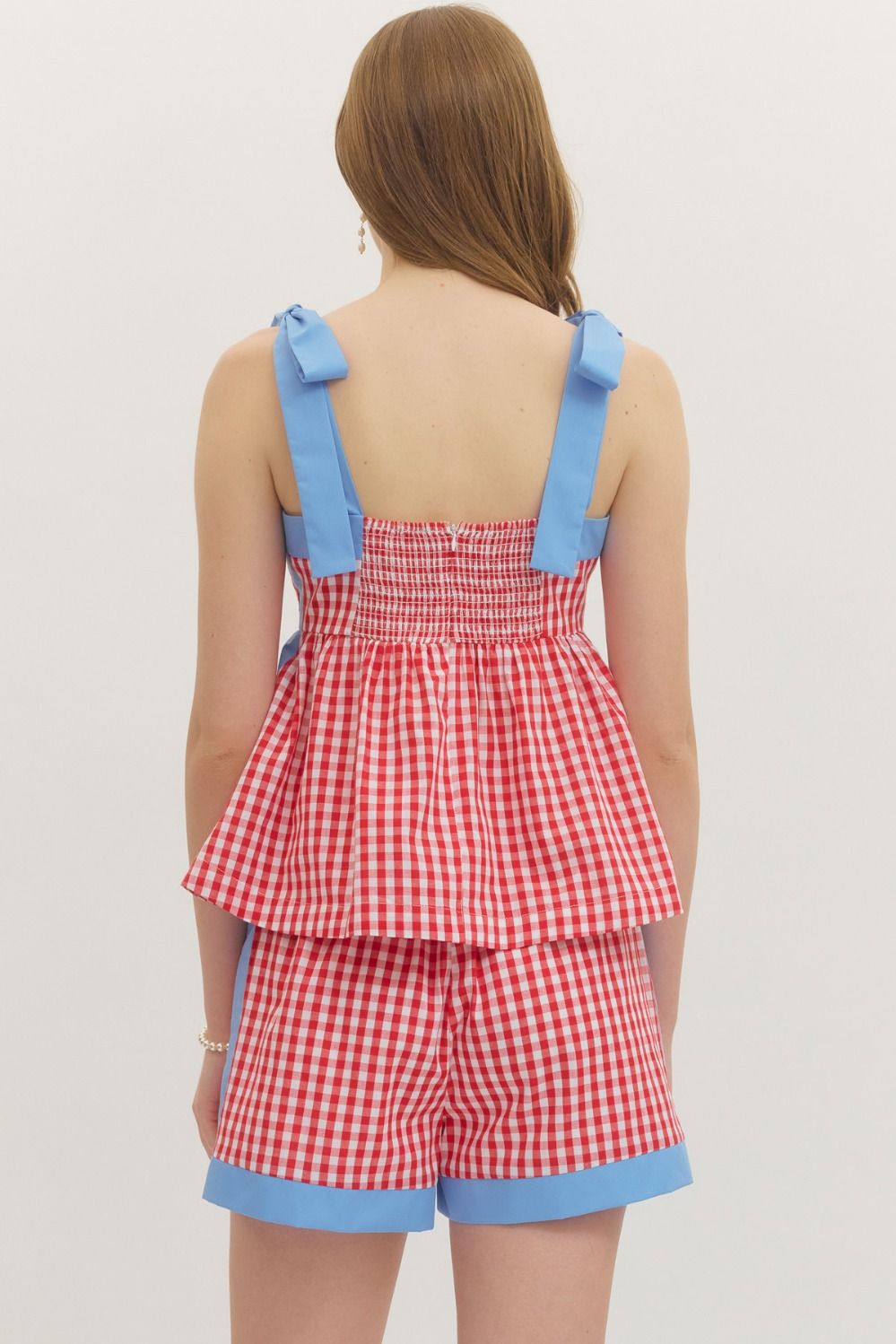 The Cassidy Gingham Top