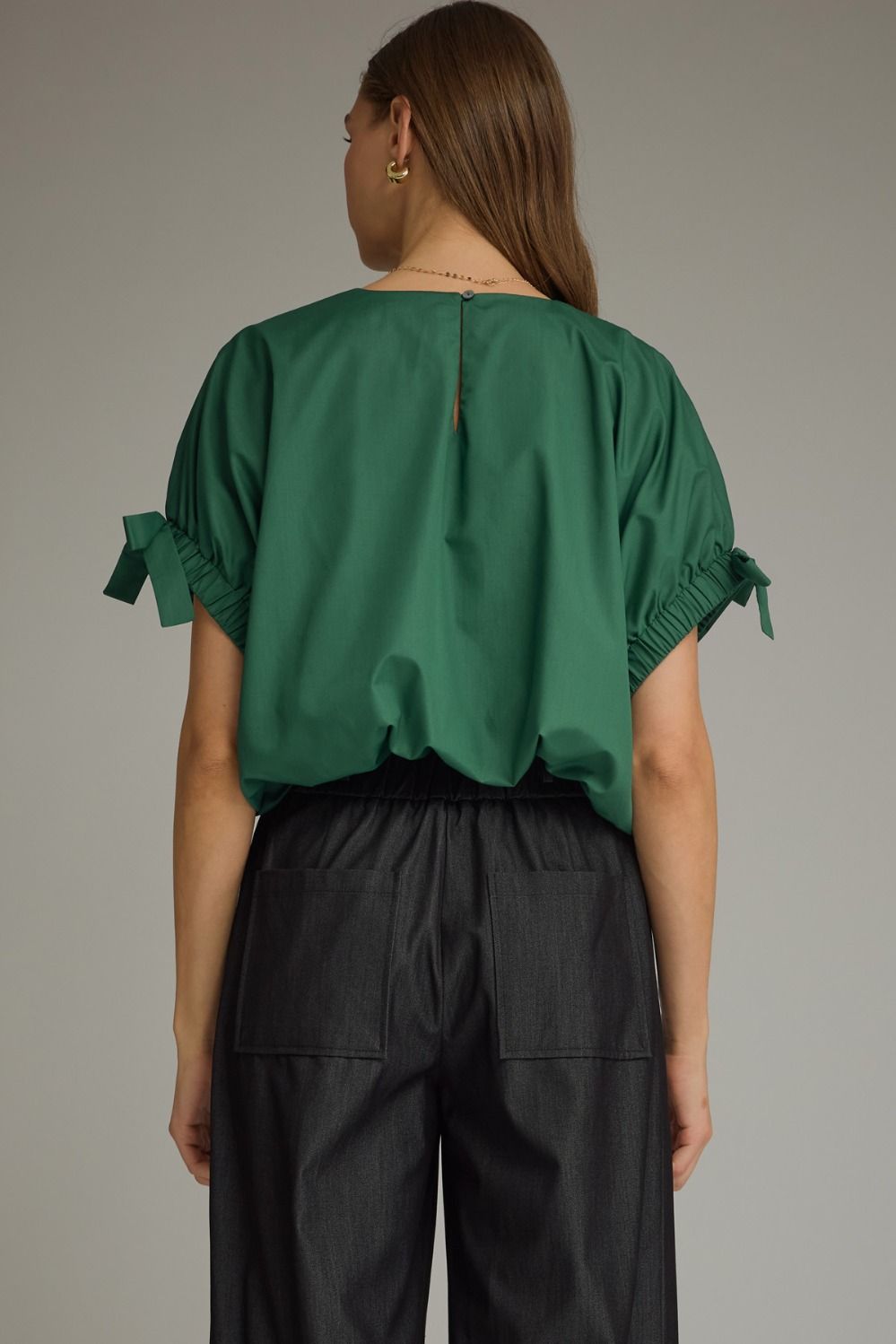 Genevieve Sleeve Tie Blouse