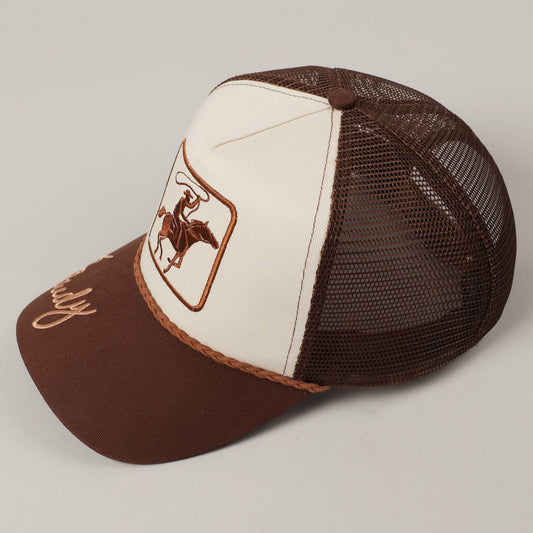 Cowboy Embroidered Hat
