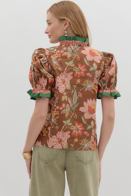 Laura Floral Blouse
