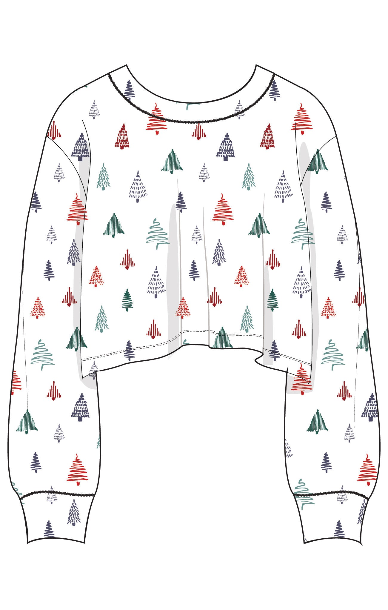 Z Supply Alpine Tree LS Top