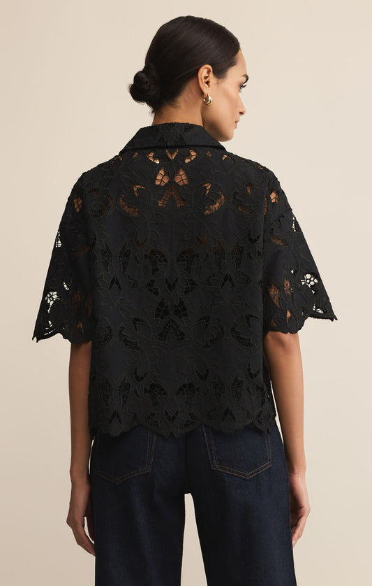 Z Supply Midnight Lace Top
