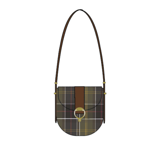 Barbour Elm Tartan Crossbody Bag