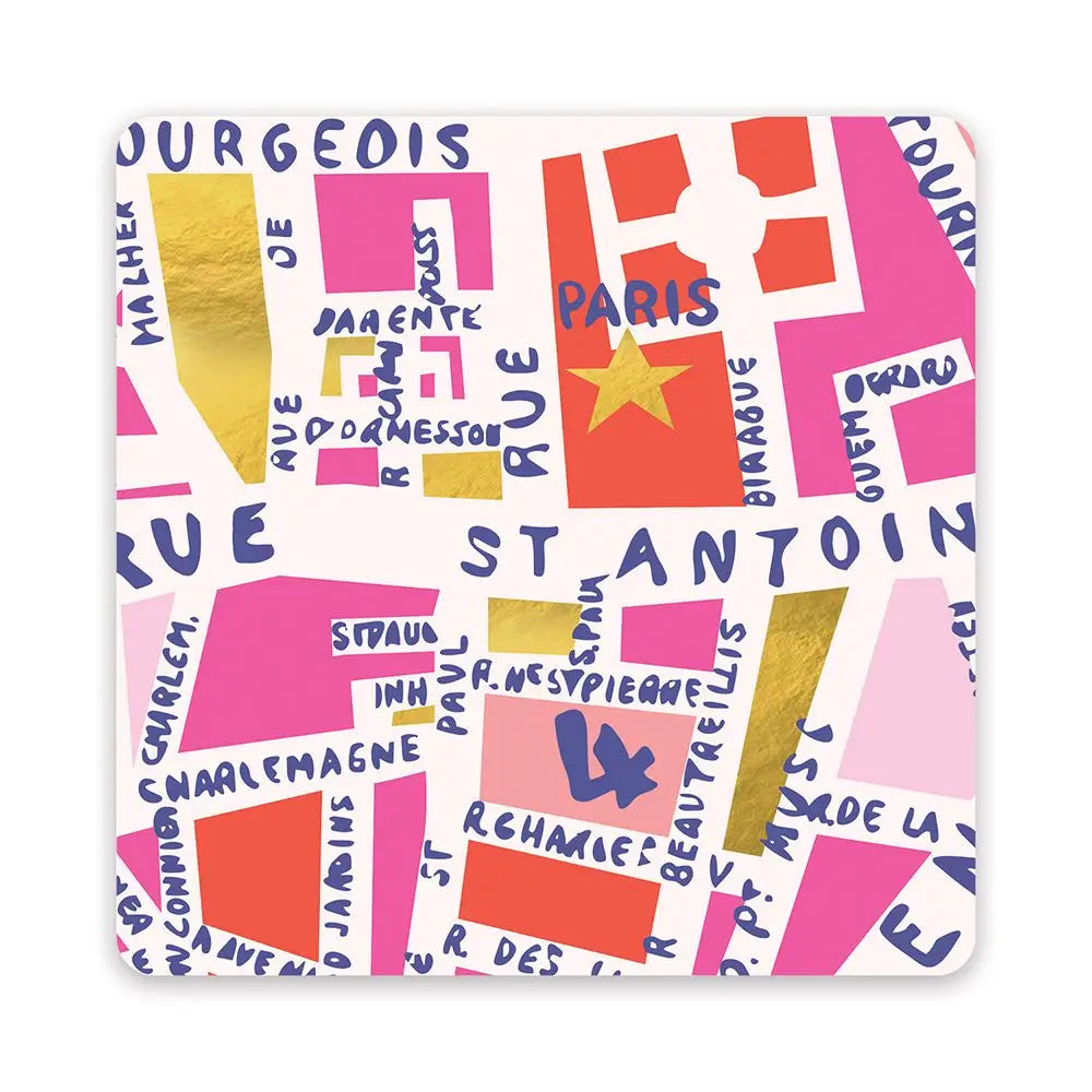 Rues De Paris Mini Note Card Set